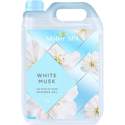 Möller SPA żel pod prysznic białe piżmo white musk 5L.png