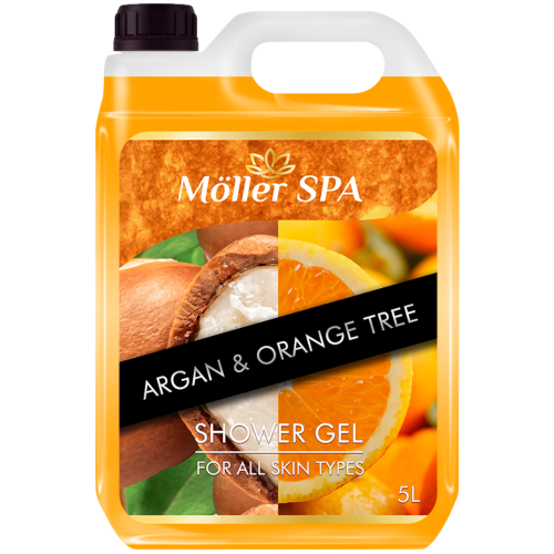 Möller SPA żel pod prysznic argan &amp; orange tree drzewo pomarańczowe 5L.png